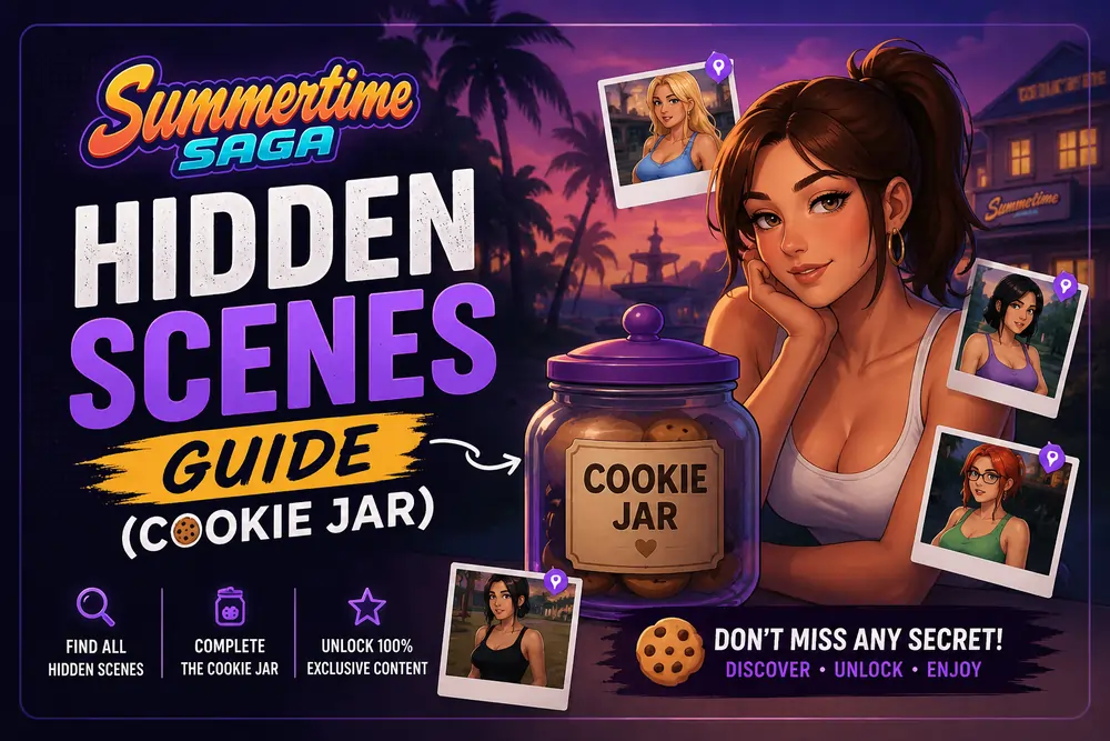 Summertime Saga Complete Walkthrough all routes, stats, and secrets